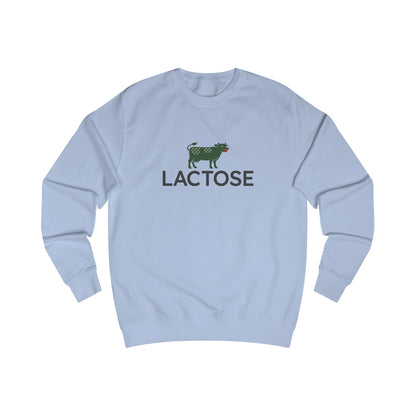 Life is a Beautiful… Typo – LACTOSE Logo Parody Retro Sweatshirt (Light)