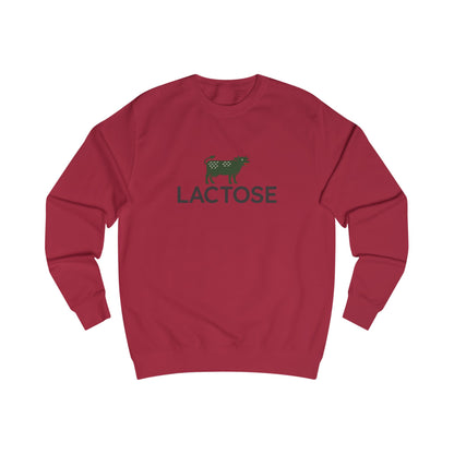 Life is a Beautiful… Typo – LACTOSE Logo Parody Retro Sweatshirt (Light)