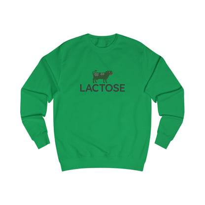 Life is a Beautiful… Typo – LACTOSE Logo Parody Retro Sweatshirt (Light)