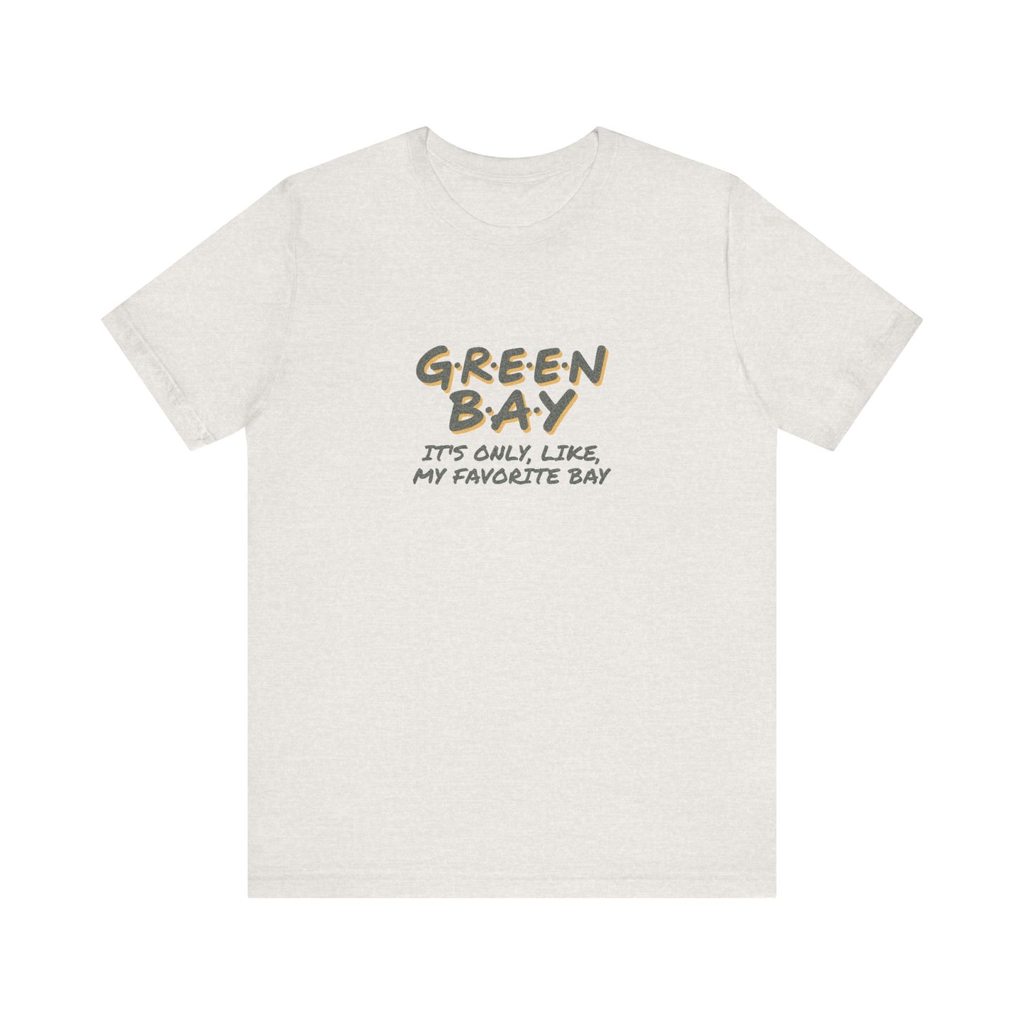 Green Bay (My Favorite Bay) — Phoebe Buffay Football Tee (Light)