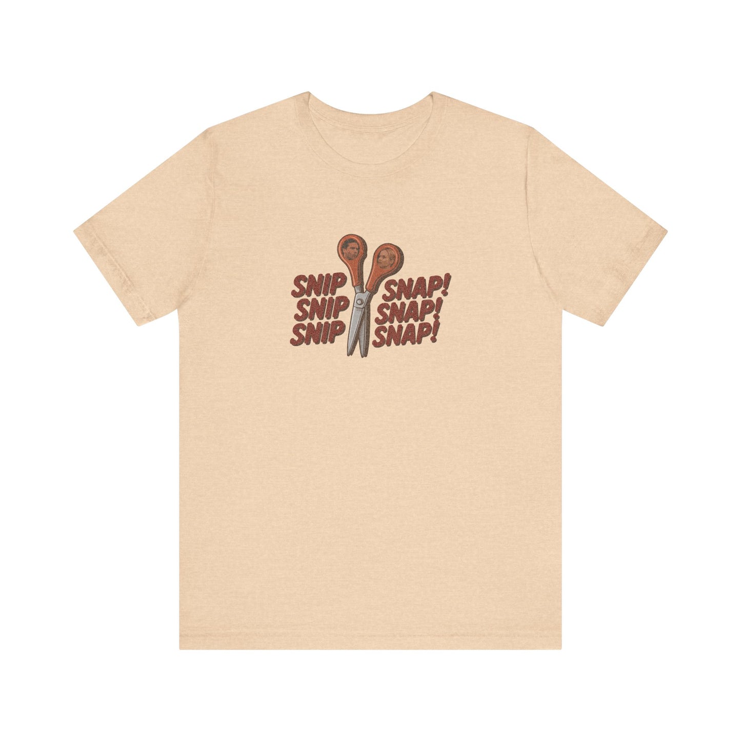 Snip Snap! — Michael Scott Vasectomy Retro Tee (Light)