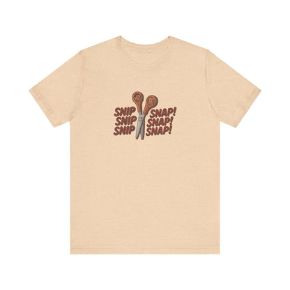Snip Snap! — Michael Scott Vasectomy Retro Tee (Light)
