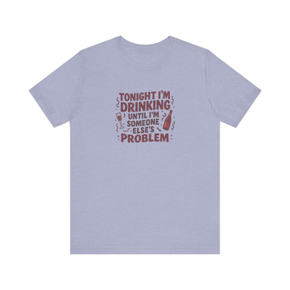 The Problem is Coming From Inside the Bar — Retro Tee (Light)