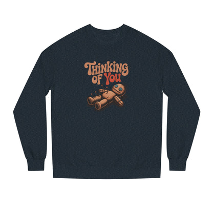 The Voodoo That You Do, So Well — Retro Voodoo Doll Sweatshirt (Dark)