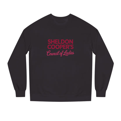 Sheldon Cooper’s Council of Ladies — TBBT Retro Sweatshirt (Dark)