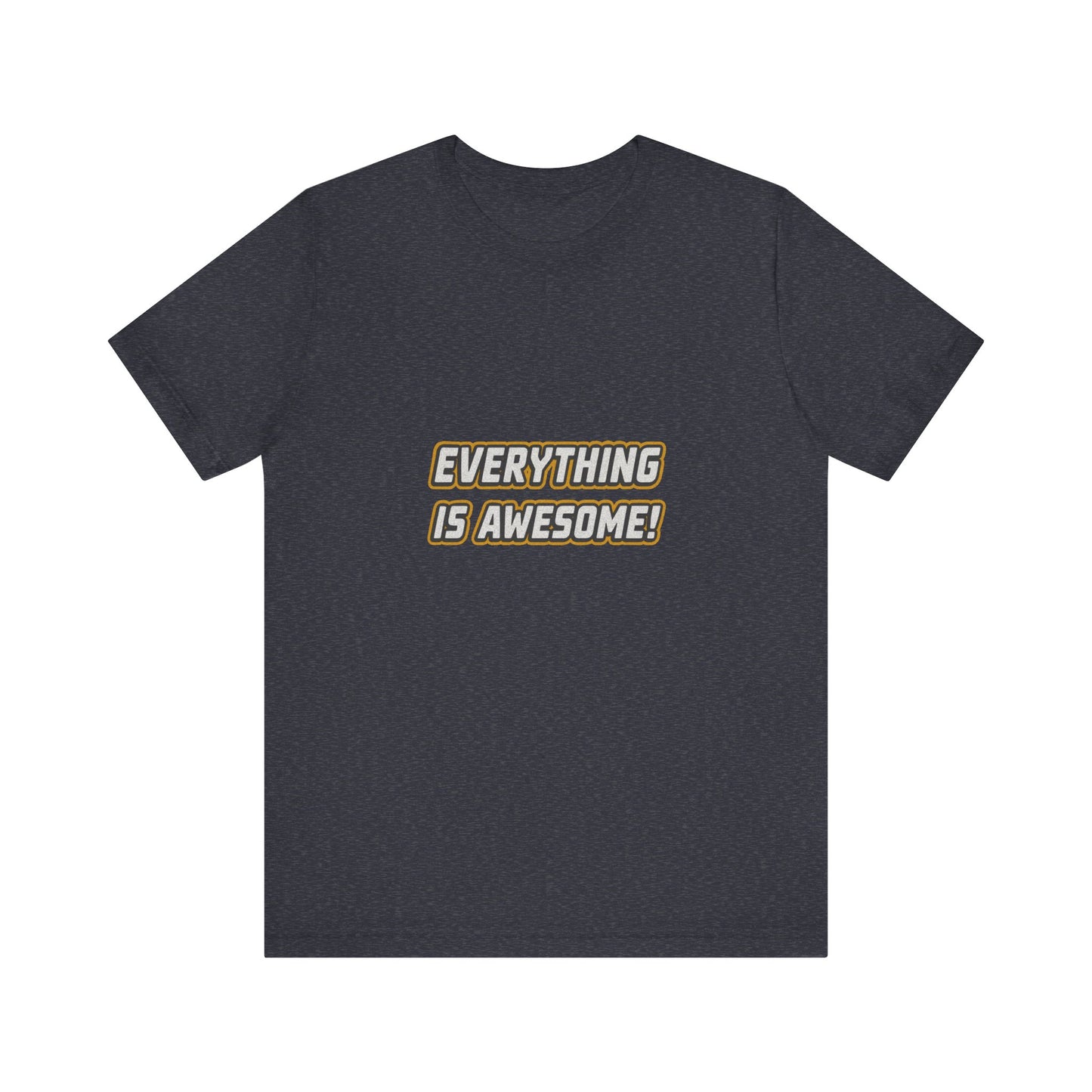 Everything is Awesome! — The LEGO Movie-Inspired Retro Tee (Dark)
