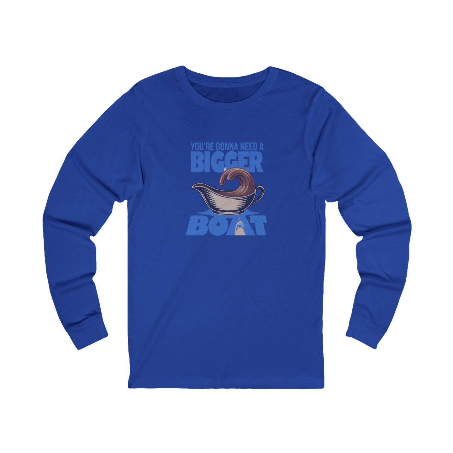 You're Gonna Need a Bigger (Gravy) Boat — Retro Long Sleeve (Dark)