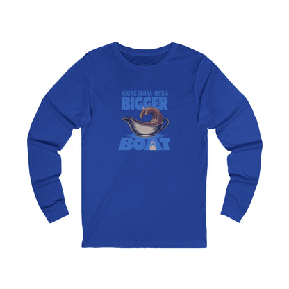 You're Gonna Need a Bigger (Gravy) Boat — Retro Long Sleeve (Dark)