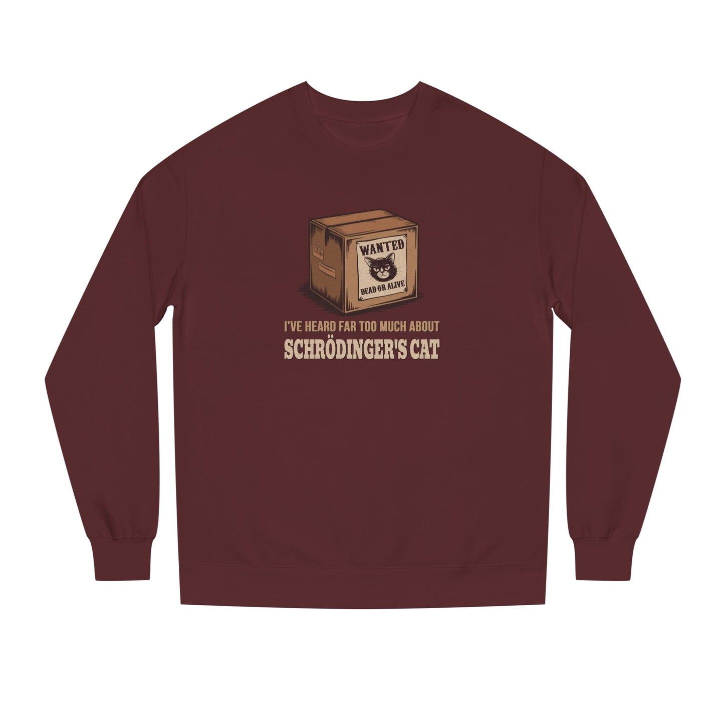 Schrödinger’s Cat — Big Bang Theory Retro Sweatshirt (Dark)