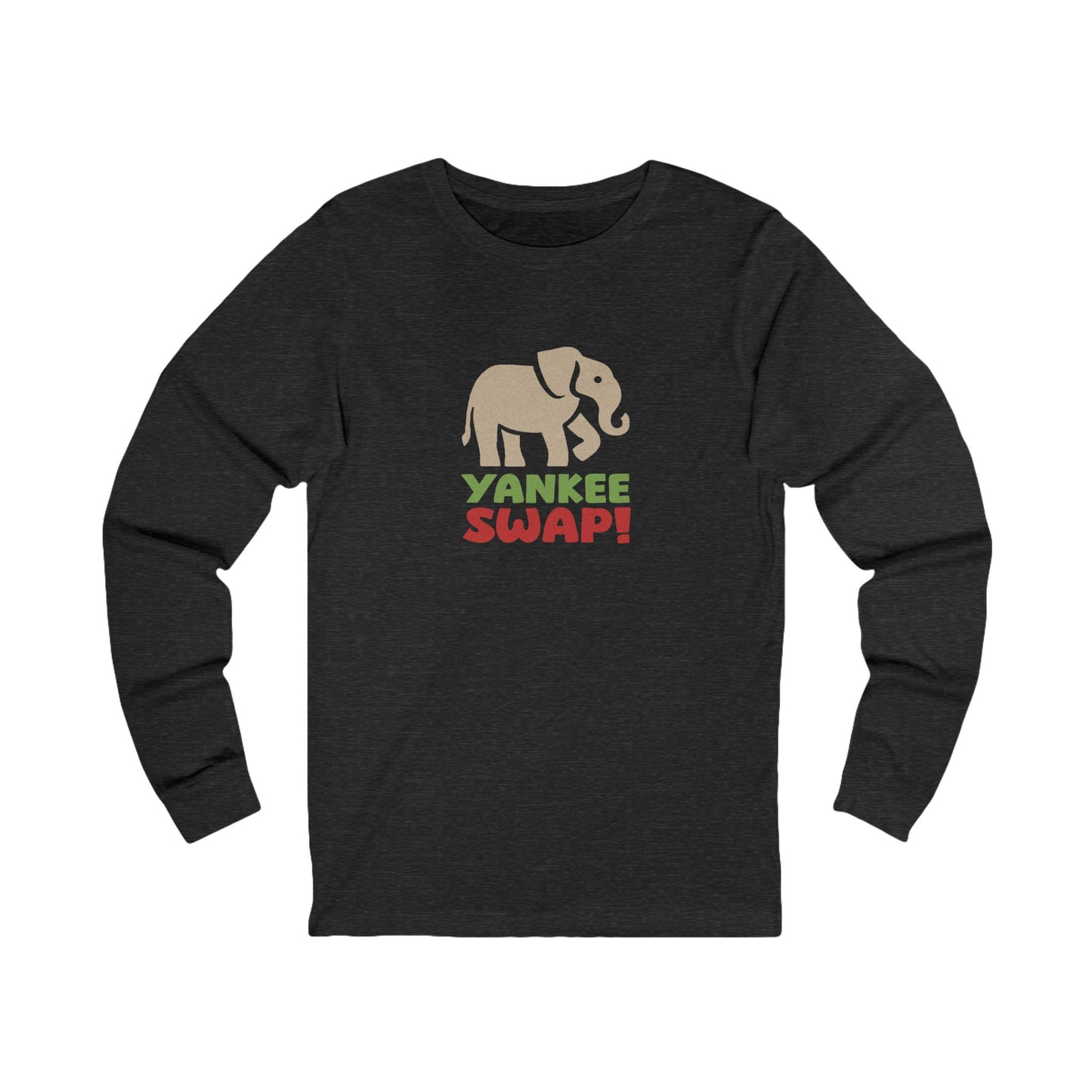 Yankee Swap! Christmas Party — Michael Scott Retro Long Sleeve (Dark)