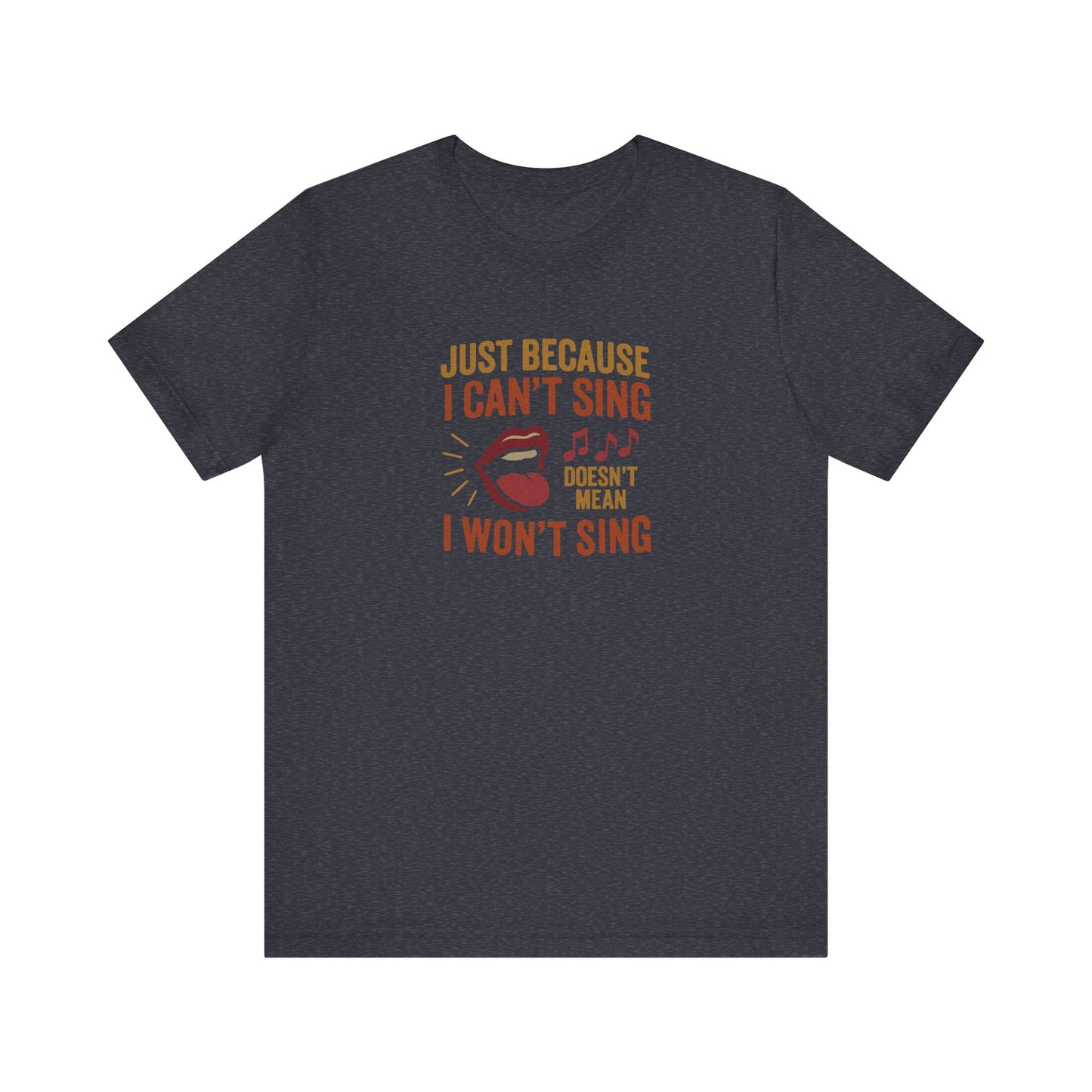 Sing Like Nobody’s Listening — Retro Tee (Dark)