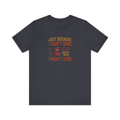 Sing Like Nobody’s Listening — Retro Tee (Dark)