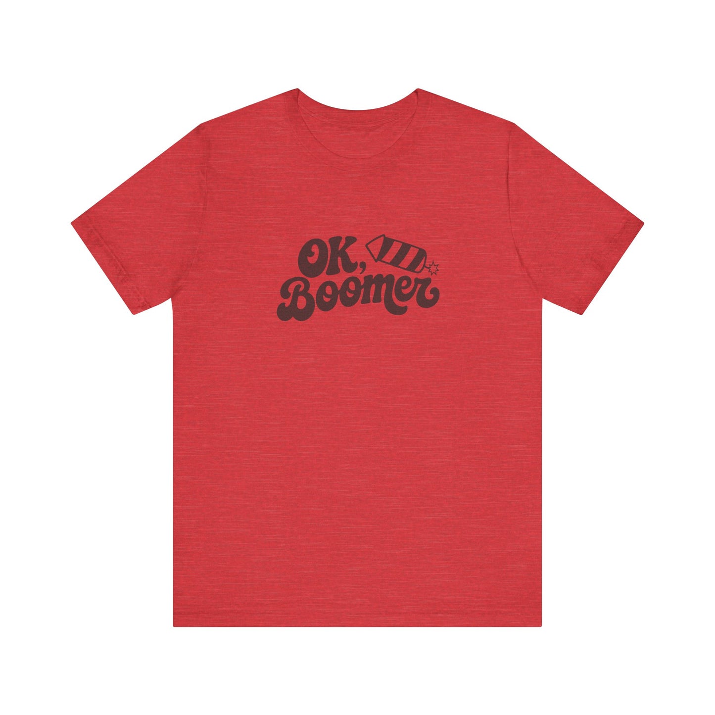 OK Boomer Firework Shirt — Funny 4th of July Tee