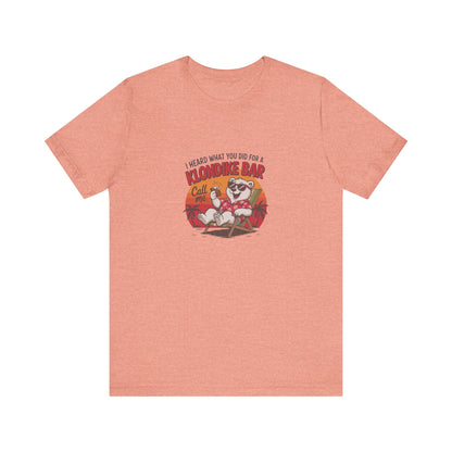 What You Did for a Klondike Bar — Retro Graphic Tee (Light)