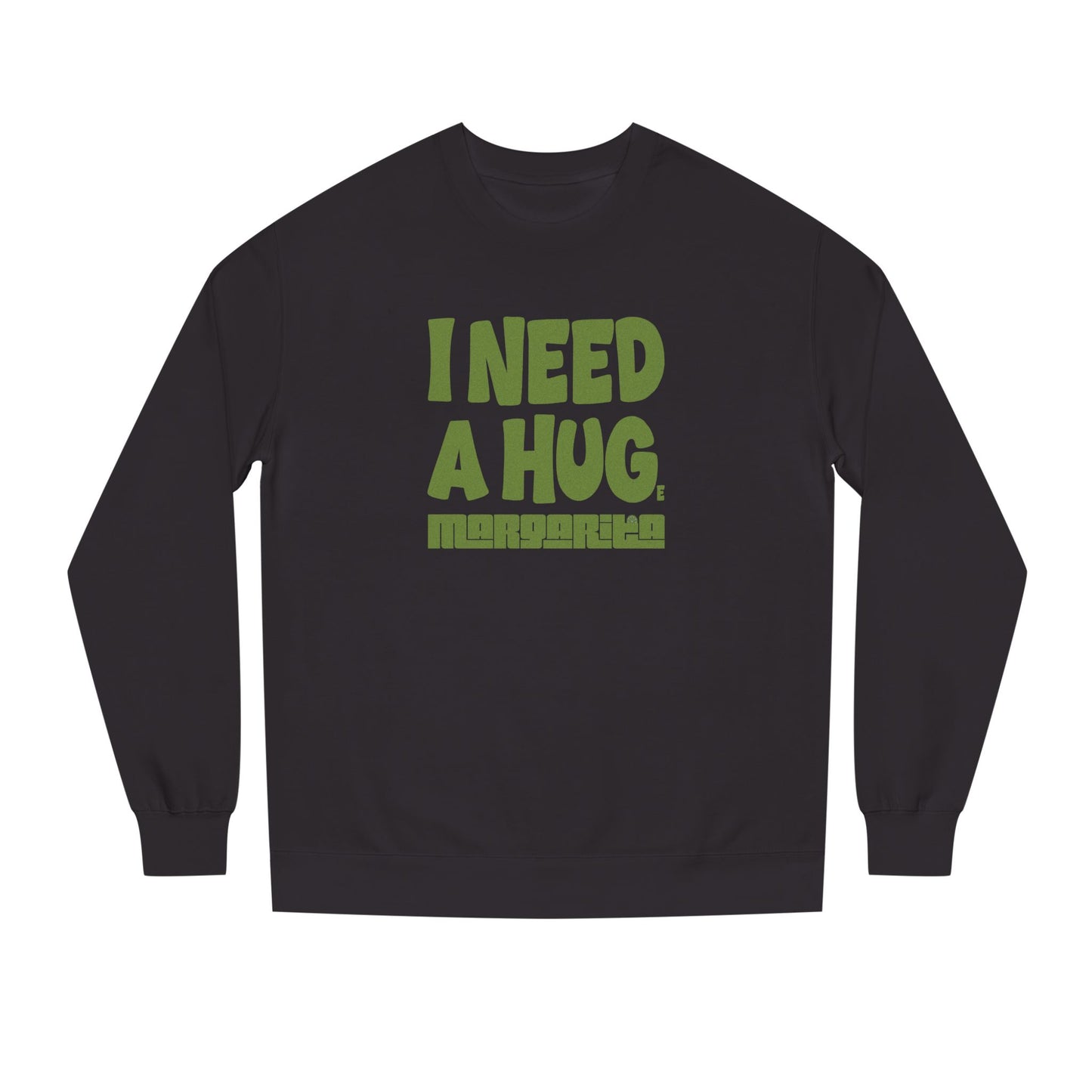 I Need a Huge Margarita – Bar Humor Retro Sweatshirt (Dark)