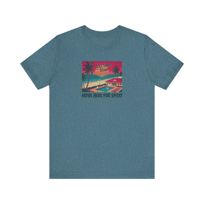 Del Boca Vista (Move Here For Spite!) — Seinfeld Retro Tee (Light)