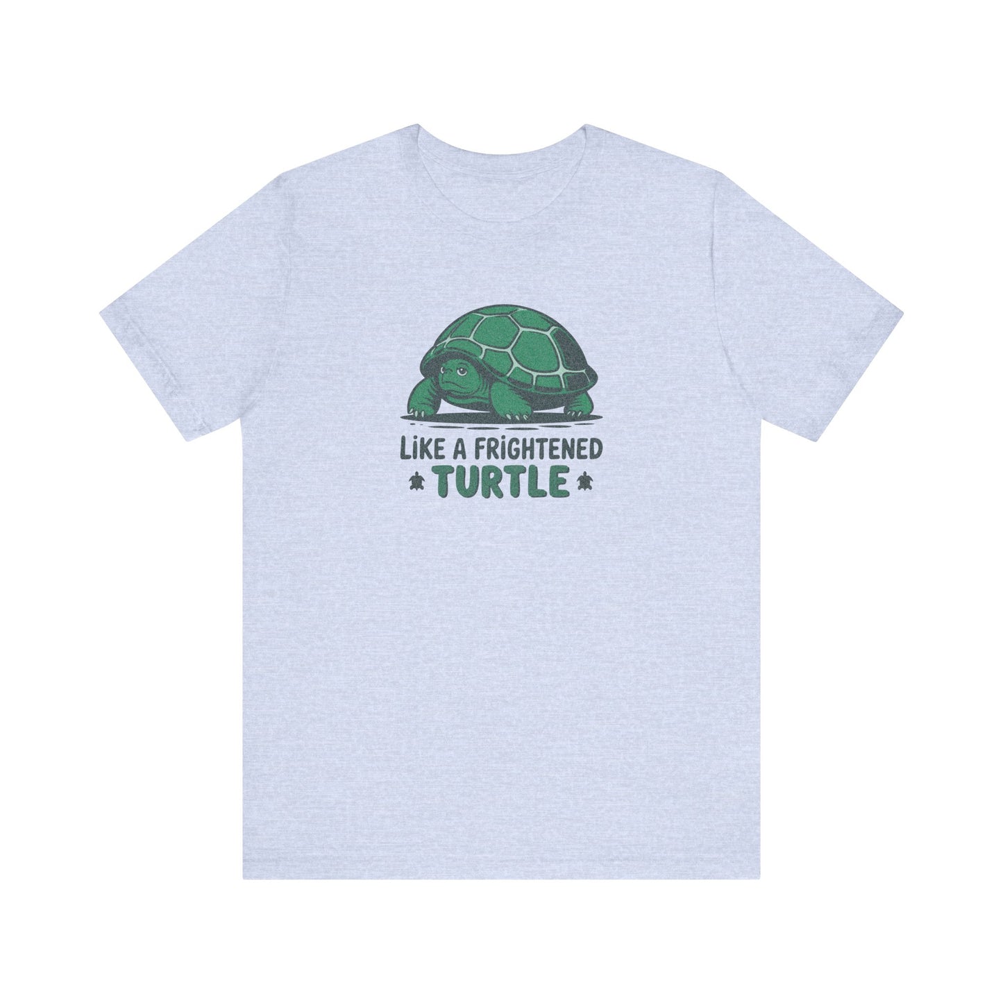 Like a Frightened Turtle — George Costanza Shrinkage Retro Tee (Light)
