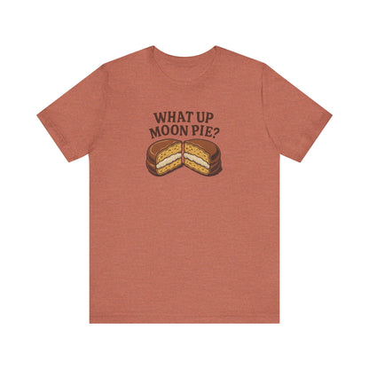What Up, Moon Pie? — Big Bang Theory Retro Tee (Light)