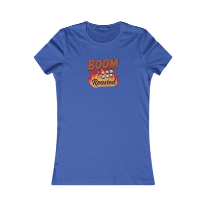 Boom, Roasted — Michael Scott Women's Tee (Dark)