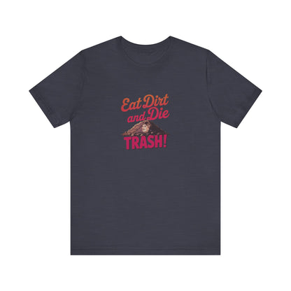 Eat Dirt and Die, Trash! — Blanche Devereaux Retro Tee (Dark)
