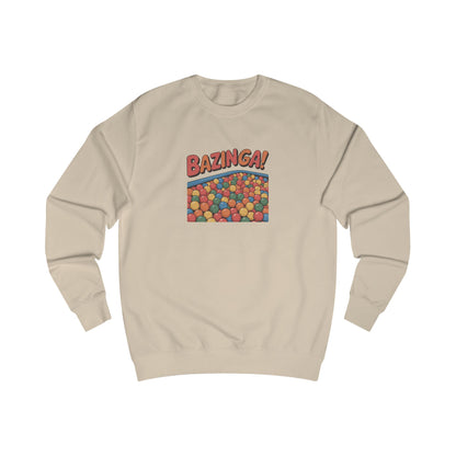 Bazinga! Ball Pit — Big Bang Theory Retro Sweatshirt (Light)