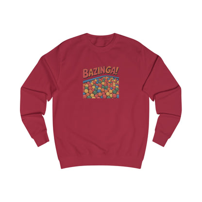 Bazinga! Ball Pit — Big Bang Theory Retro Sweatshirt (Light)
