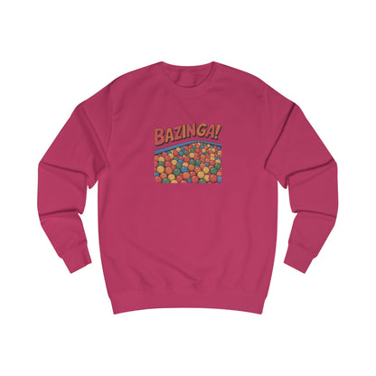 Bazinga! Ball Pit — Big Bang Theory Retro Sweatshirt (Light)