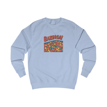 Bazinga! Ball Pit — Big Bang Theory Retro Sweatshirt (Light)