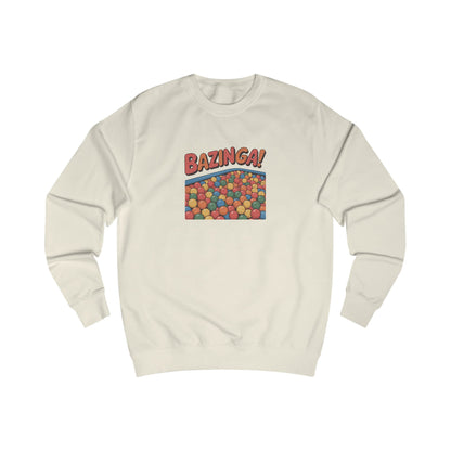Bazinga! Ball Pit — Big Bang Theory Retro Sweatshirt (Light)