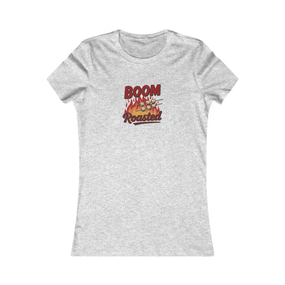 Boom, Roasted — Michael Scott Women's Tee (Light)