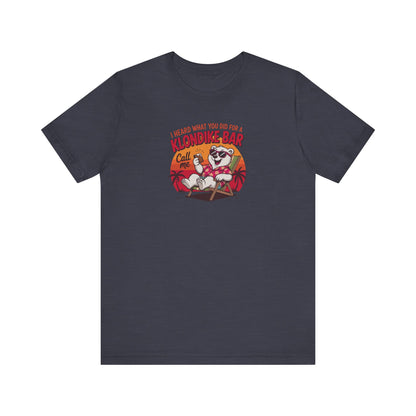 What You Did for a Klondike Bar — Retro Graphic Tee (Dark)