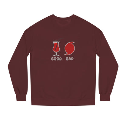 Good Hurricane, Bad Hurricane – Tropical Retro Sweatshirt (Dark)