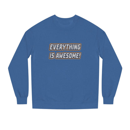 Everything is Awesome! — The LEGO Movie-Inspired Retro Sweatshirt (Dark)