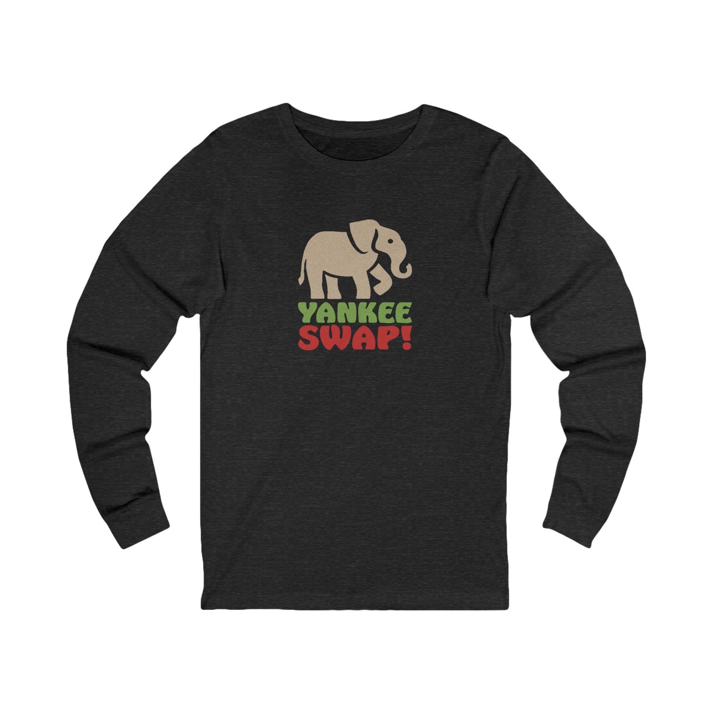 Yankee Swap! Christmas Party — Michael Scott Retro Long Sleeve (Dark)