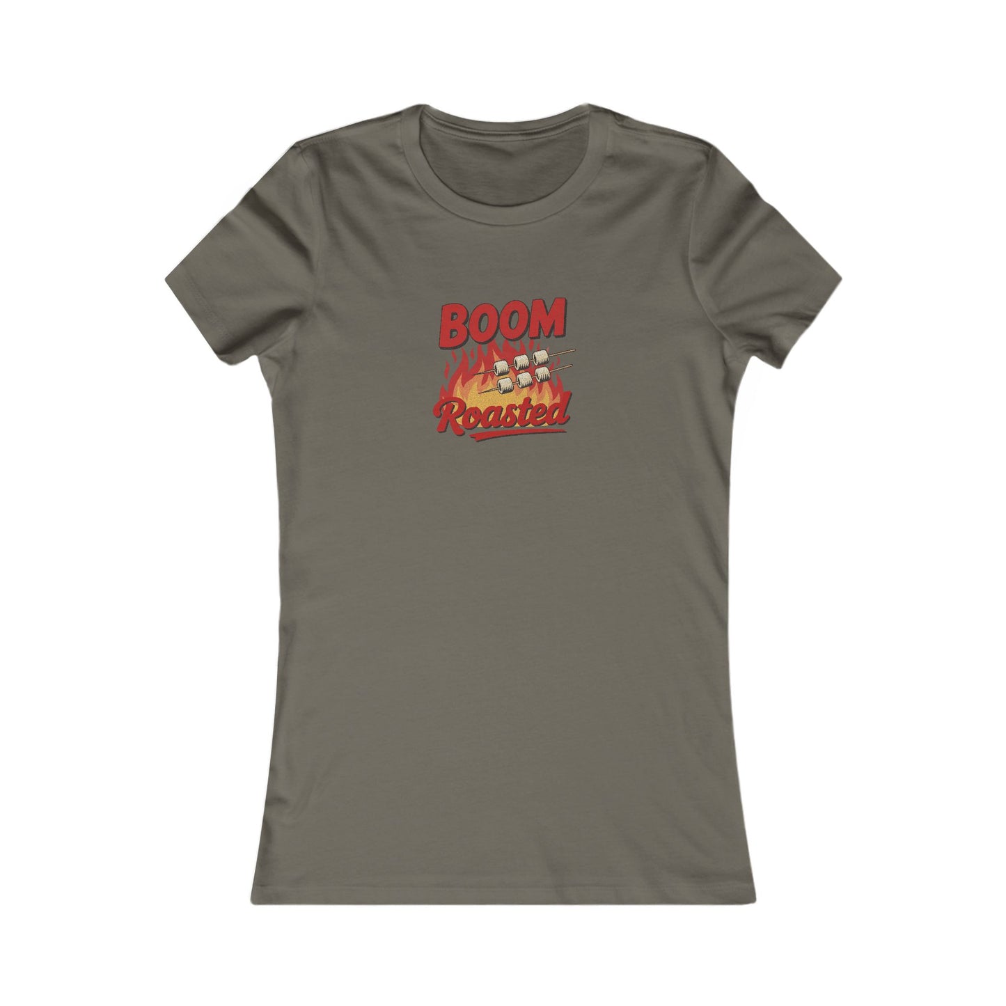 Boom, Roasted — Michael Scott Women's Tee (Dark)