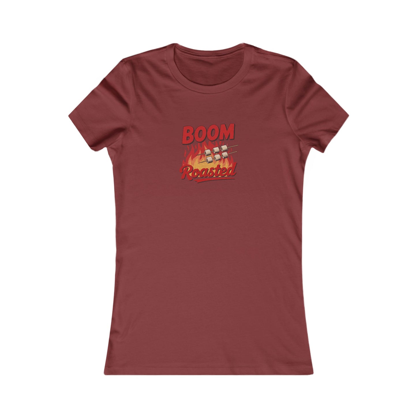 Boom, Roasted — Michael Scott Women's Tee (Dark)
