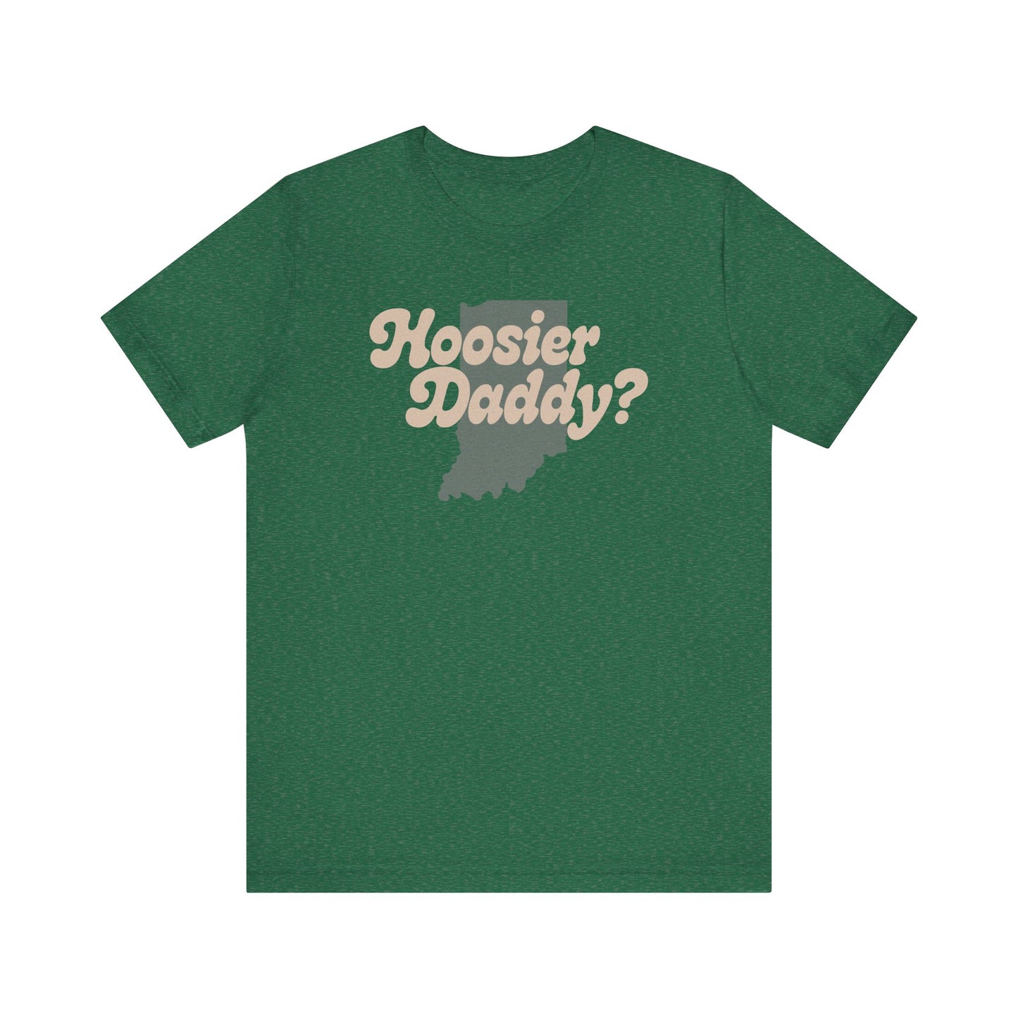 Hoosier Daddy Shirt — Funny Indiana Dad Pun Tee