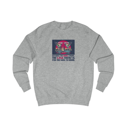 Open Bar (for the Kids) — Friends Retro Sweatshirt (Light)