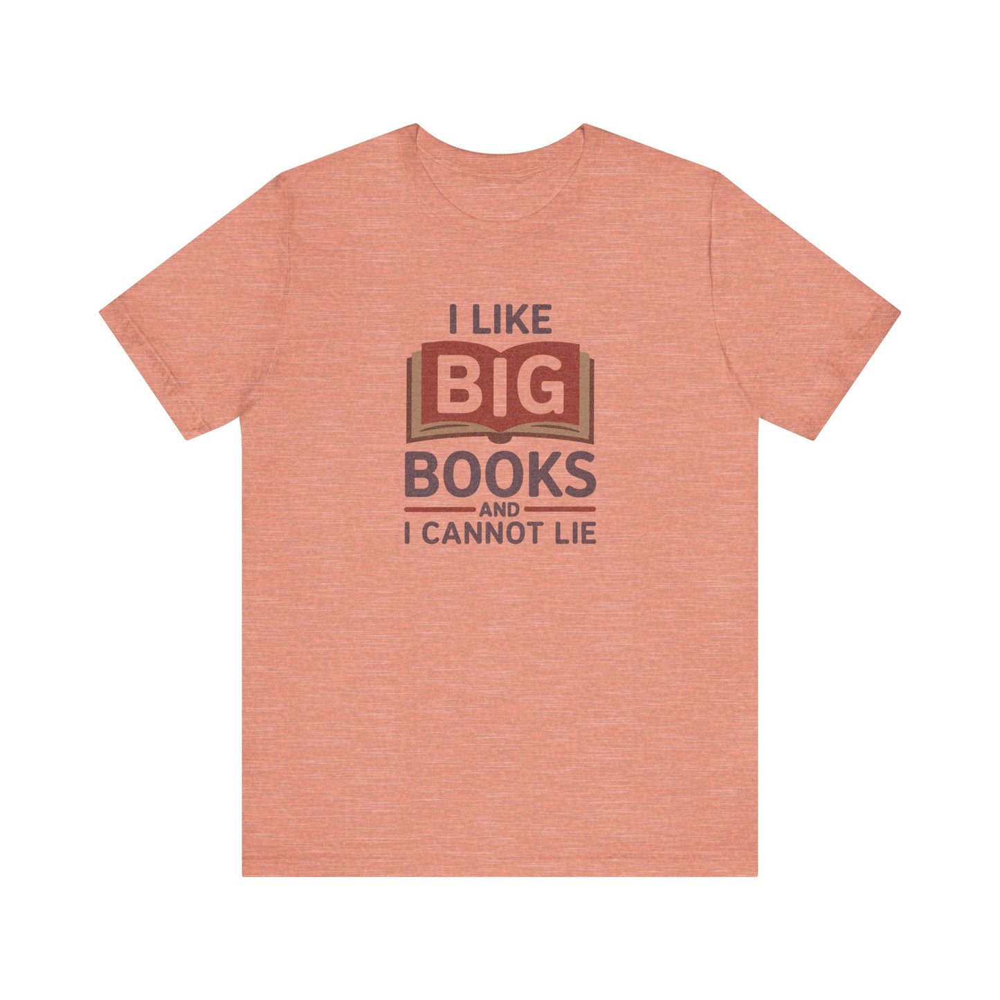 I Like Big Books and I Cannot Lie — Bibliophile Retro Tee (Light)