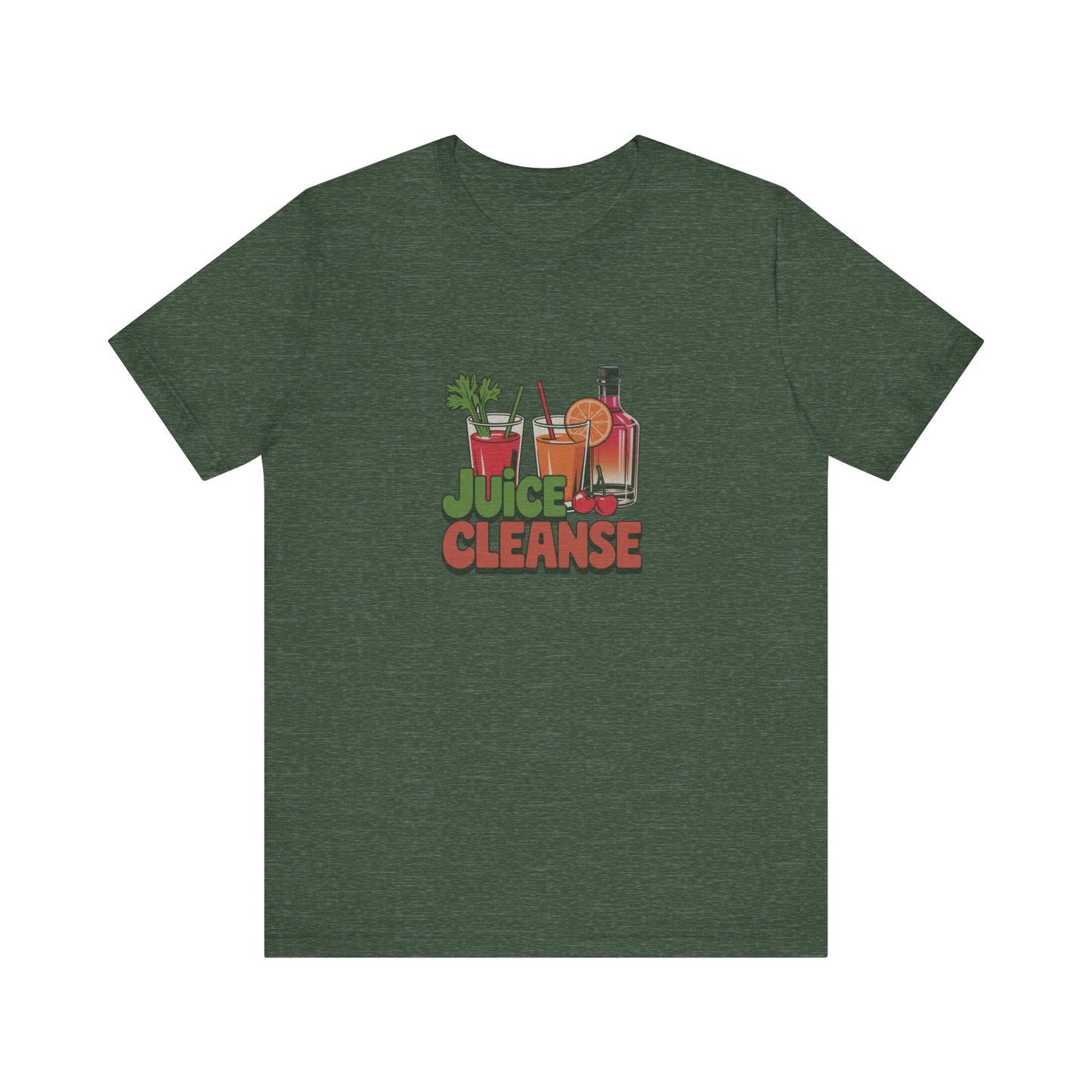 Juice Cleanse Liquid Diet — Boozy Brunch Retro Tee (Dark)