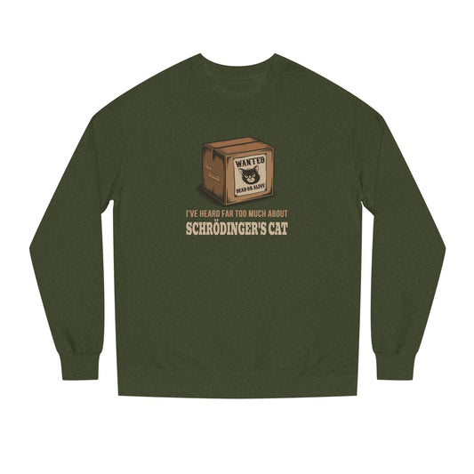 Schrödinger’s Cat — Big Bang Theory Retro Sweatshirt (Dark)