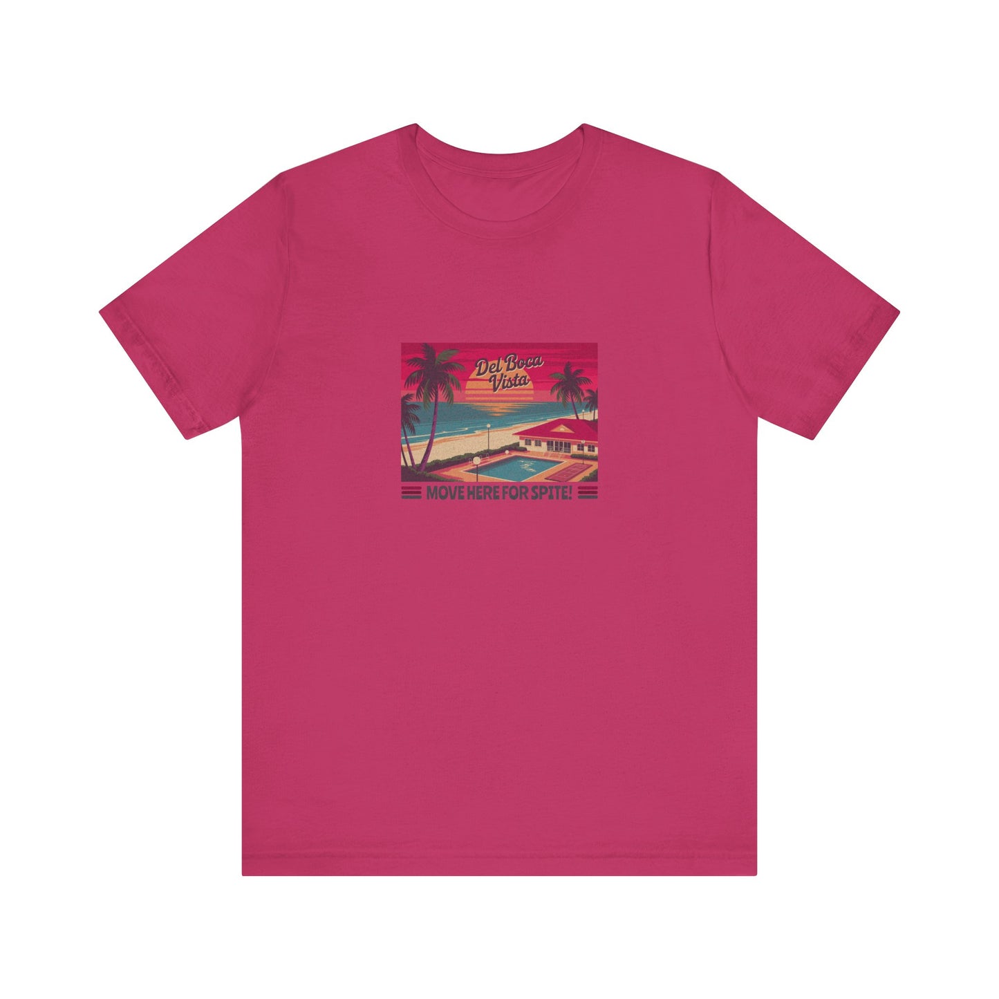 Del Boca Vista (Move Here For Spite!) — Seinfeld Retro Tee (Light)