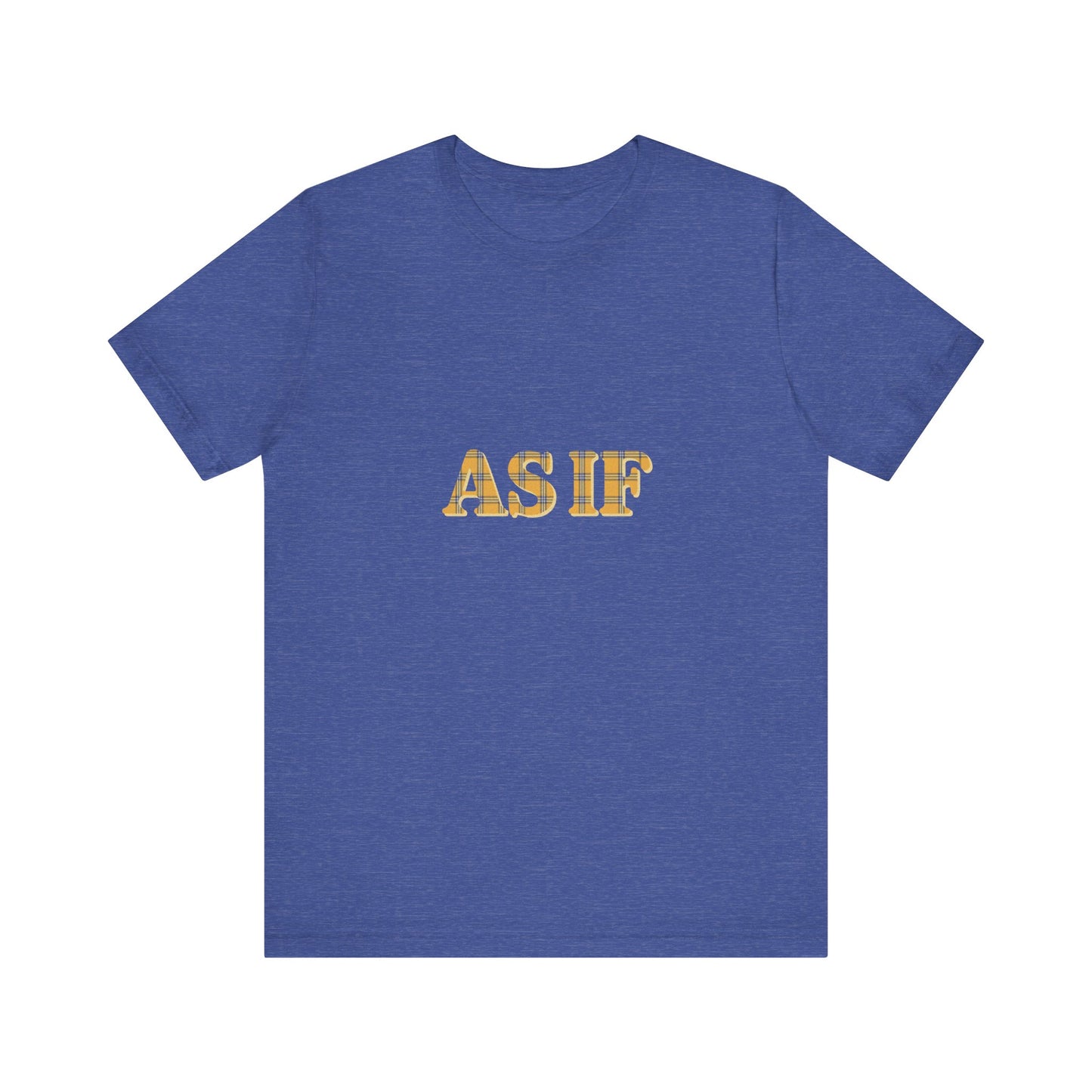 As If — Clueless Cher Horowitz Quote Retro Tee (Dark)
