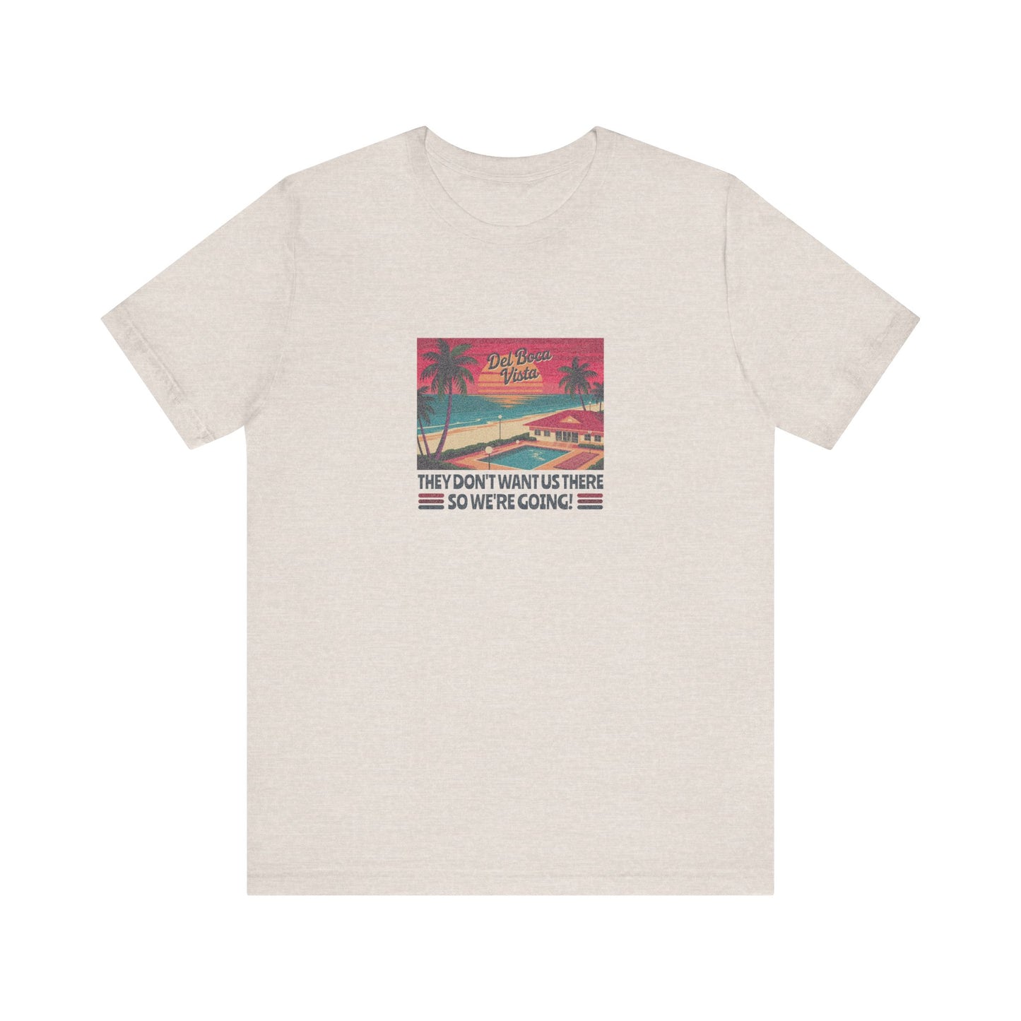 Del Boca Vista (We’re Going!) — Seinfeld Retro Tee (Light)