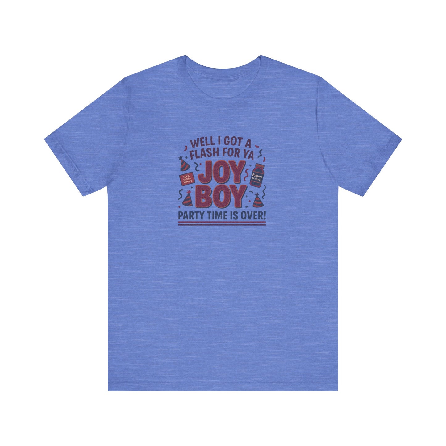 Joy Boy — Seinfeld Library Investigator Retro Tee (Light)
