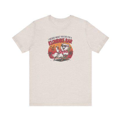 What You Did for a Klondike Bar — Retro Graphic Tee (Light)
