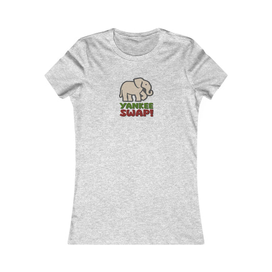 Yankee Swap! Christmas Party — Michael Scott Retro Women's Tee (Light)