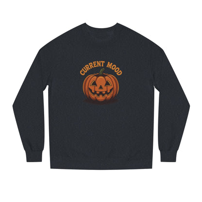 Current Mood (Vintage Jack) — Retro Halloween Sweatshirt (Dark)