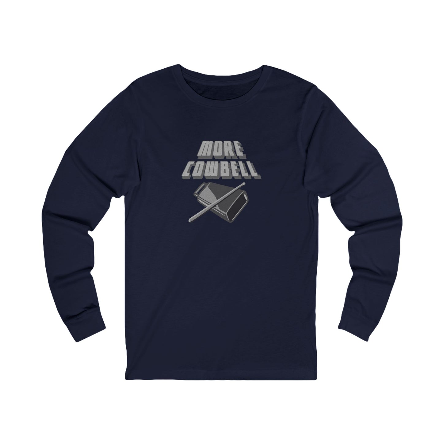 I Gotta Have More Cowbell! — SNL Sketch Retro Long Sleeve (Dark)