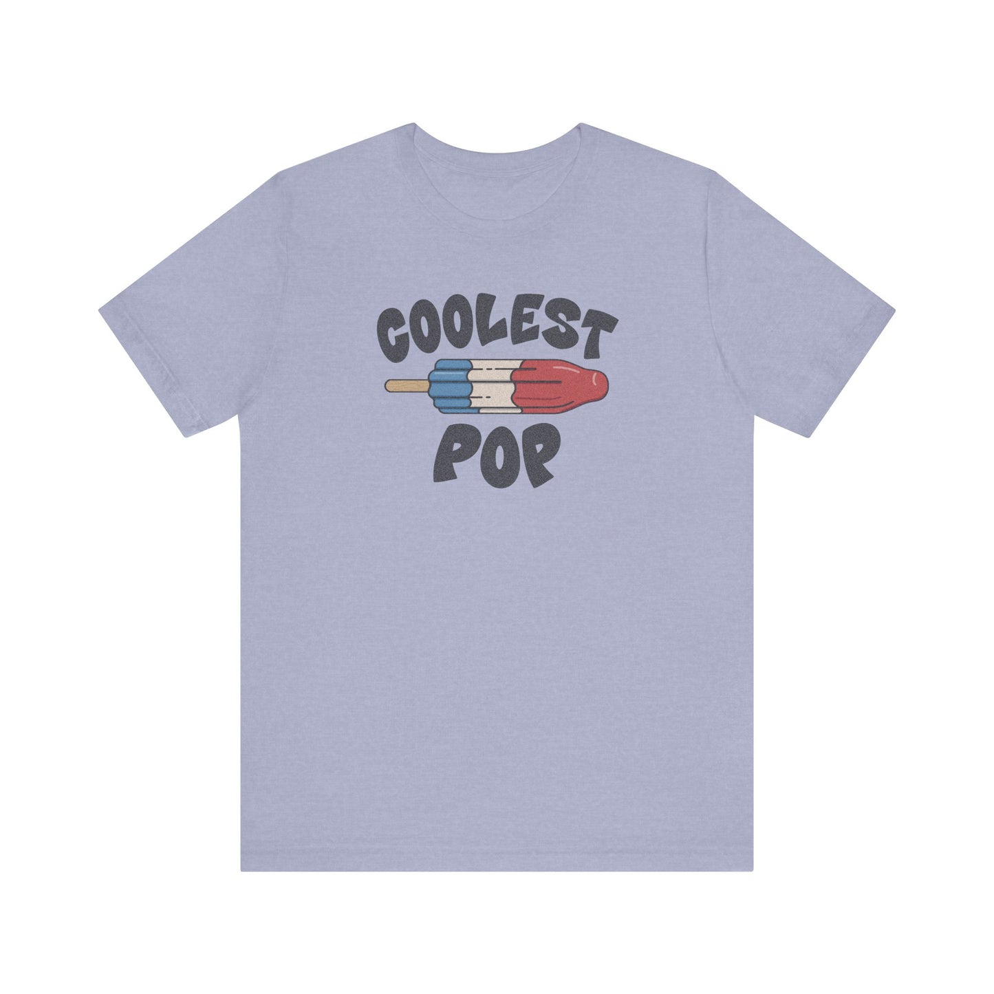 Coolest Pop Shirt — Funny Dad Gift, Retro Ice Pop Tee